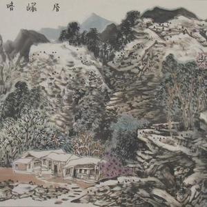 层岩晴风