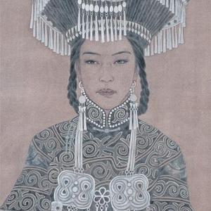盛装 工笔重彩