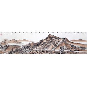 曹和平国画：《世外烟霞》