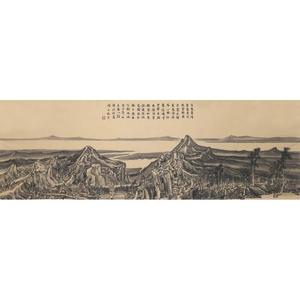 曹和平《夕阳西下图》