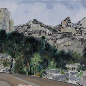 太行山村的早春