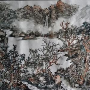 无题山水