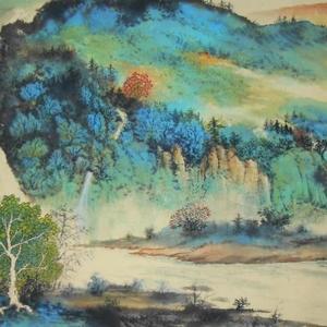 青山不老水長流h34xw68.1