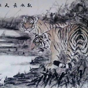 秋水长天