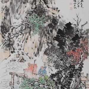山中流水