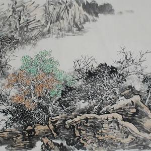 溪水静流