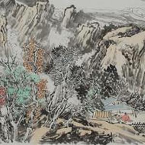 溪山秋霁图