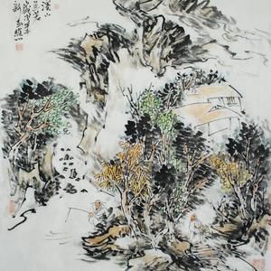 溪山垂钓
