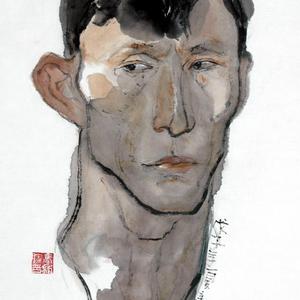 男青年肖像