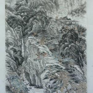 仿沈周庐山高