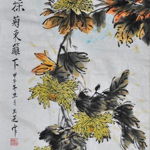 采菊东篱下