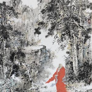 罗汉系列.佛缘归尘土