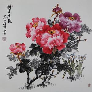《醉春香艳》牡丹