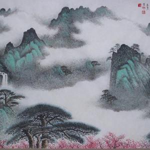 太行雨霁云犹在