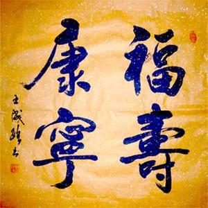 王成路书法--福寿康宁