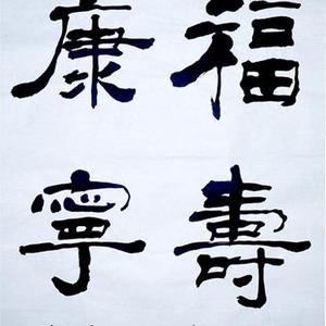 王成路书法--福寿康宁