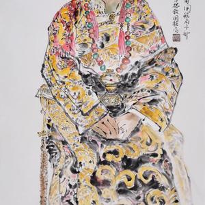 藏族姑娘