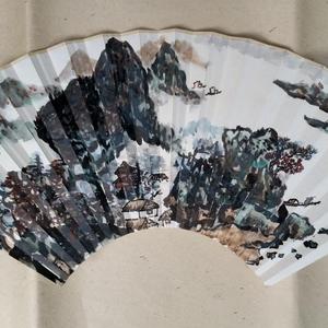 韩伟华 甲午年扇面5