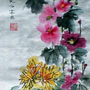 秋色条幅