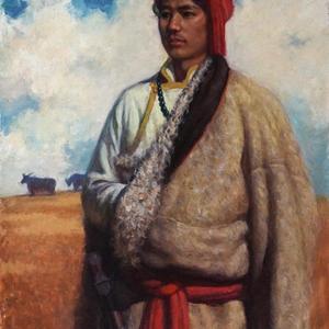 草原上的藏民