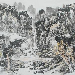 秋涧石泉