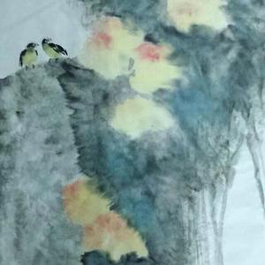 水墨青华