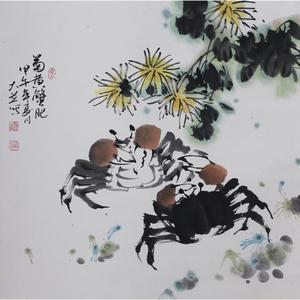 菊黄蟹肥
