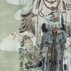 佛言 物语-肆》90 30 绢本