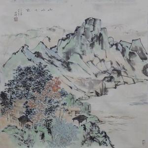 青绿山水