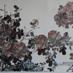 王晓卉花鸟画作品欣赏