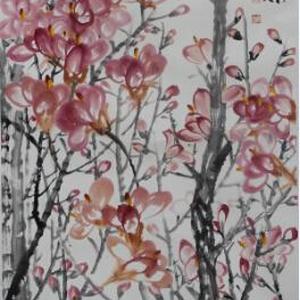 王晓卉花鸟画作品欣赏