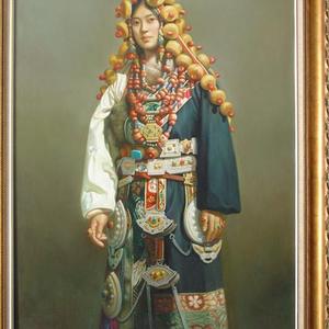 藏族女孩