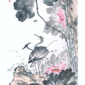 国家一级美术师刘文顺写意作品【香远溢清图】