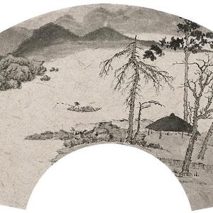 《秋江独钓》