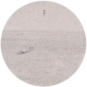 《平湖泛舟图》