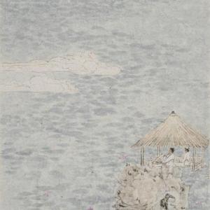 《莲塘过云》