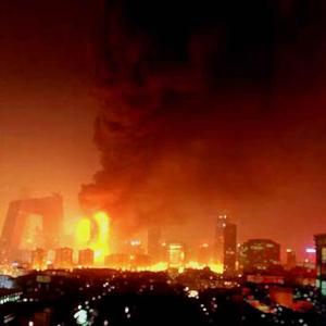 元宵夜---电视大厦之焚