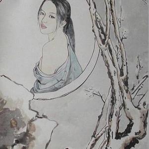 夜深窗明知雪重,梅花细闻折竹声