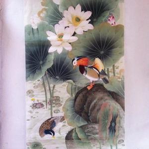荷花鸳鸯
