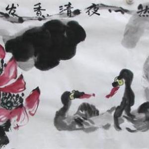 静心听溪流