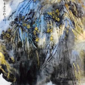 秦山深处一夜雨