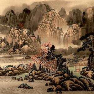 湖光山色