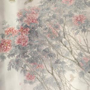 晓风和露洗花影