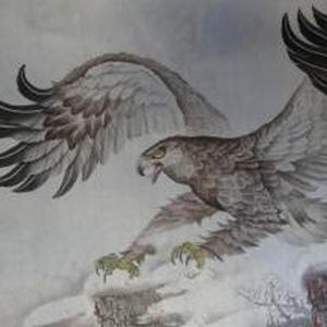 《踏雪图>