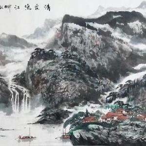 《清泉鸣江畔》