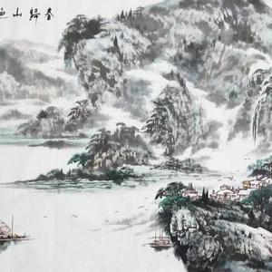 《春归山色空濛》