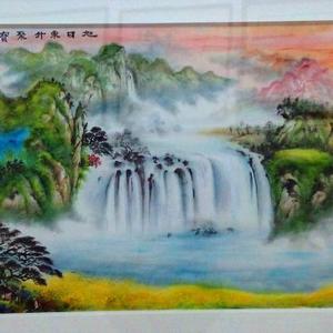 彩墨山水
