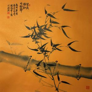 坚贞横卧吹劲节