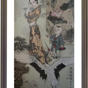 严项洋作品《家园秋语》