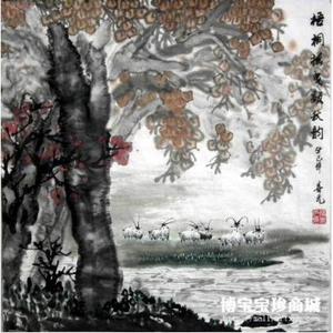 梧桐摇曳敲秋韵